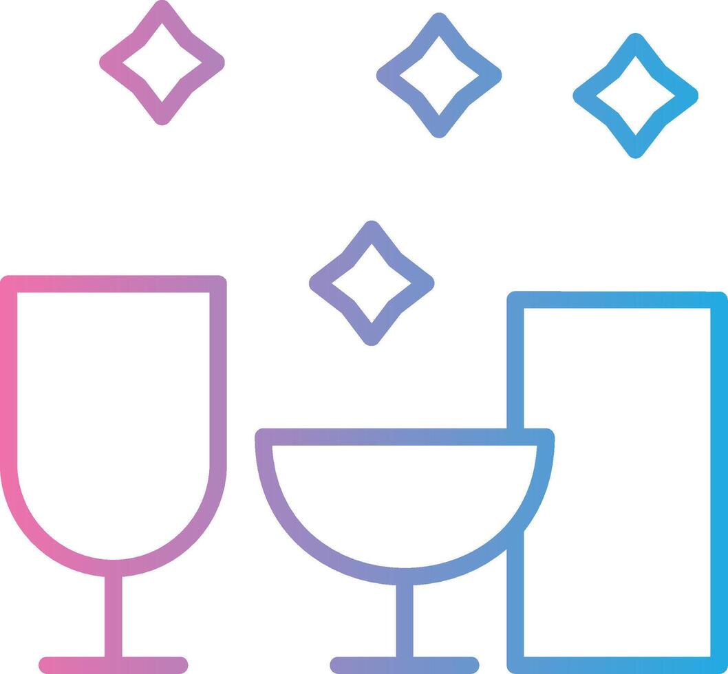 Glassware Sharp Edge Visual vector