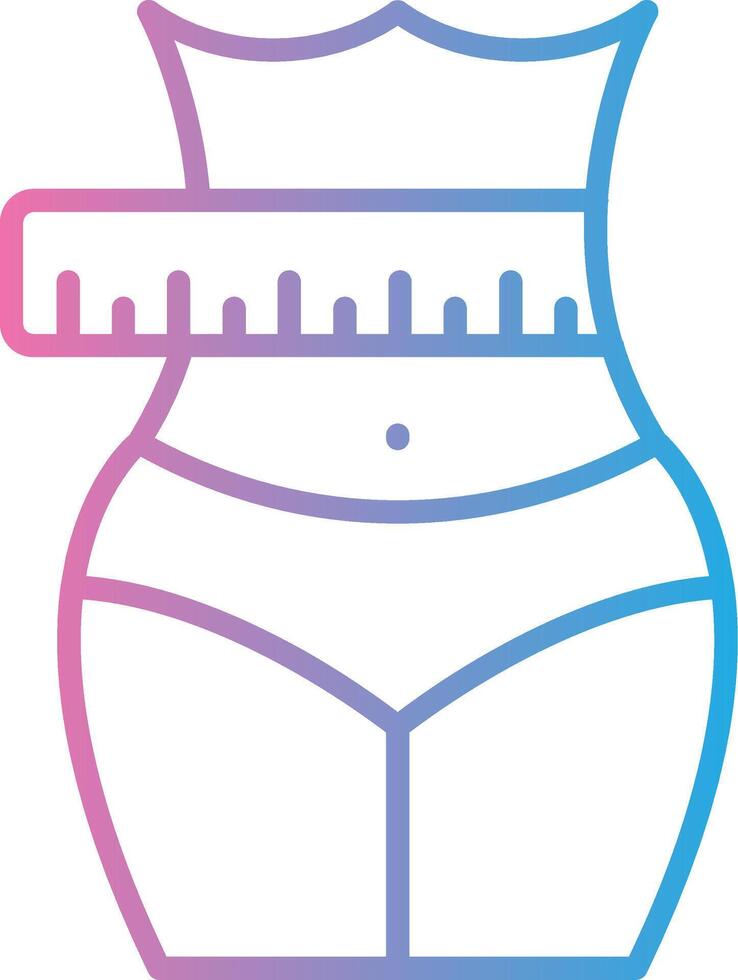 Measurement Crisp Outline Artwork vector