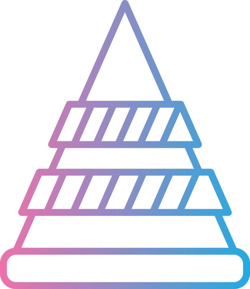 Cone Interface Line Graphic vector