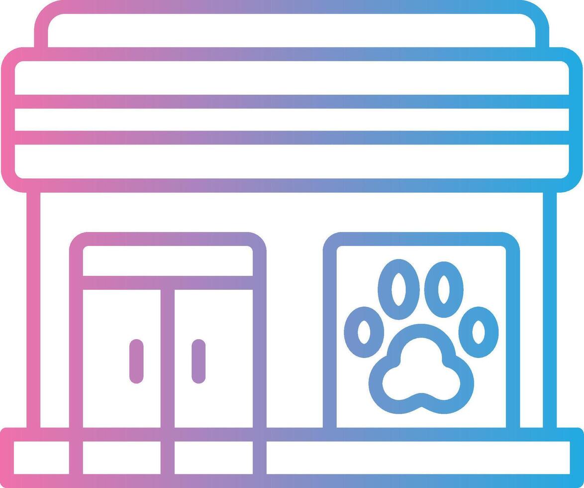 Pet Shop Creative Sketch Element vector