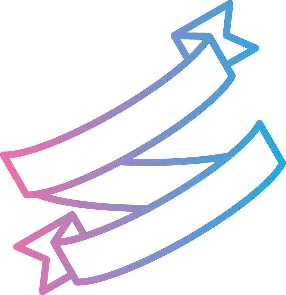 Ribbon Folds Isometric Web Illustration vector