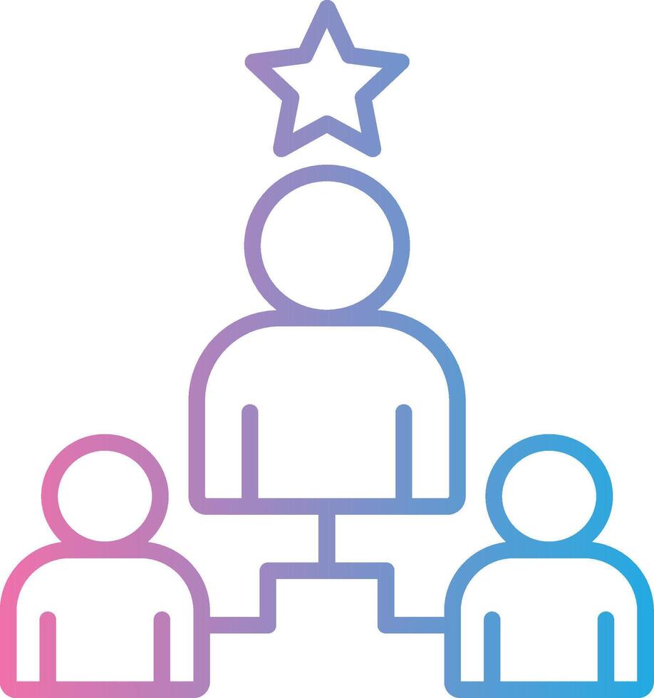 Team Leader App Based UI Graphic vector