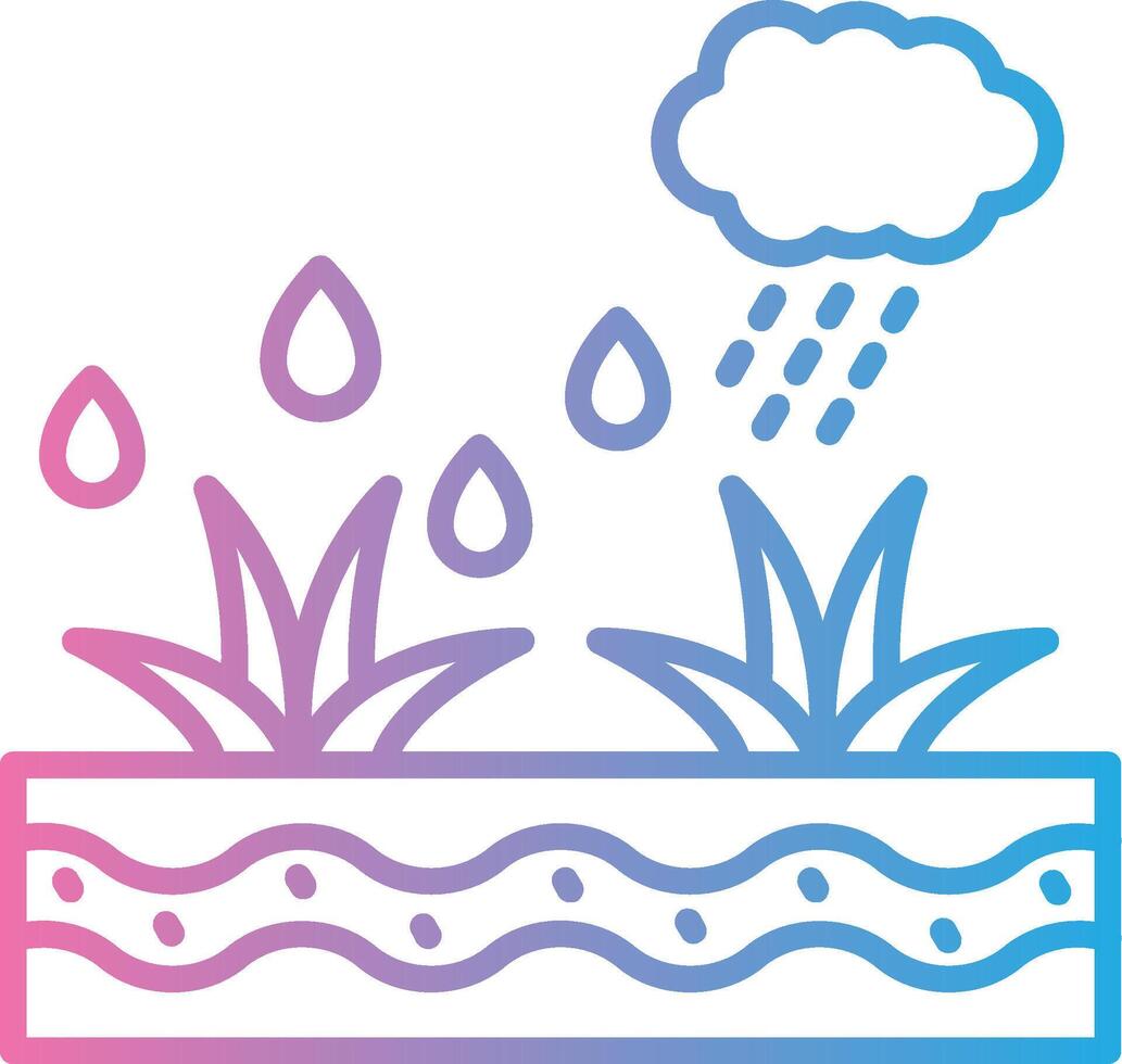 Water Pixel Grid Artwork vector