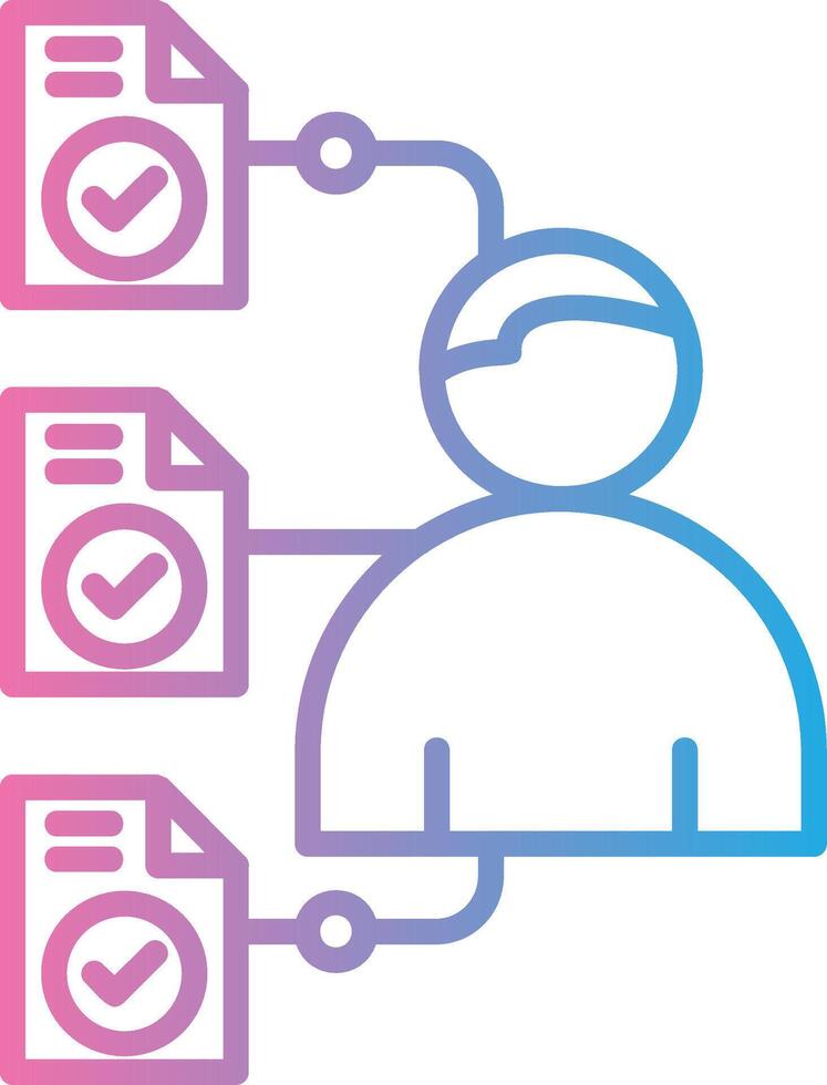 Task Elegant Shape Symbol vector