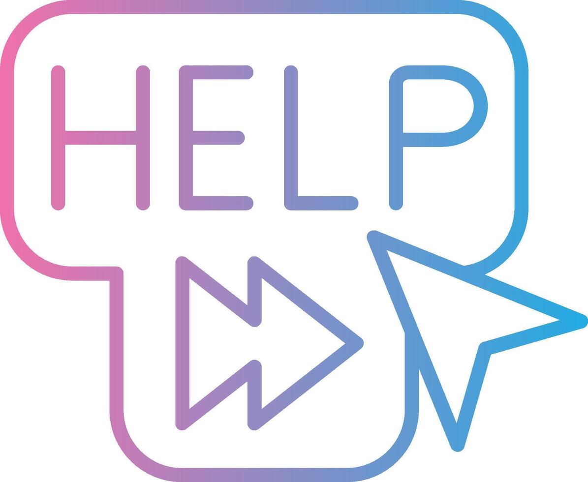 ayuda creativo bosquejo elemento vector