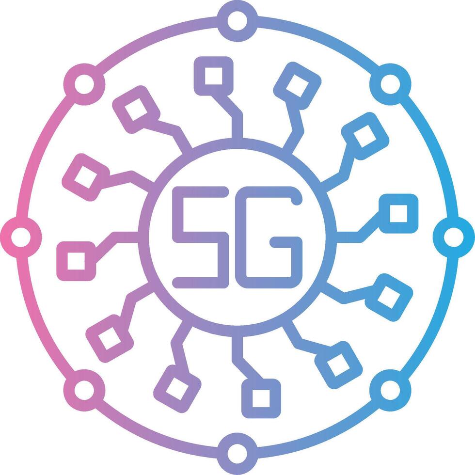 Network High Contrast Badge vector