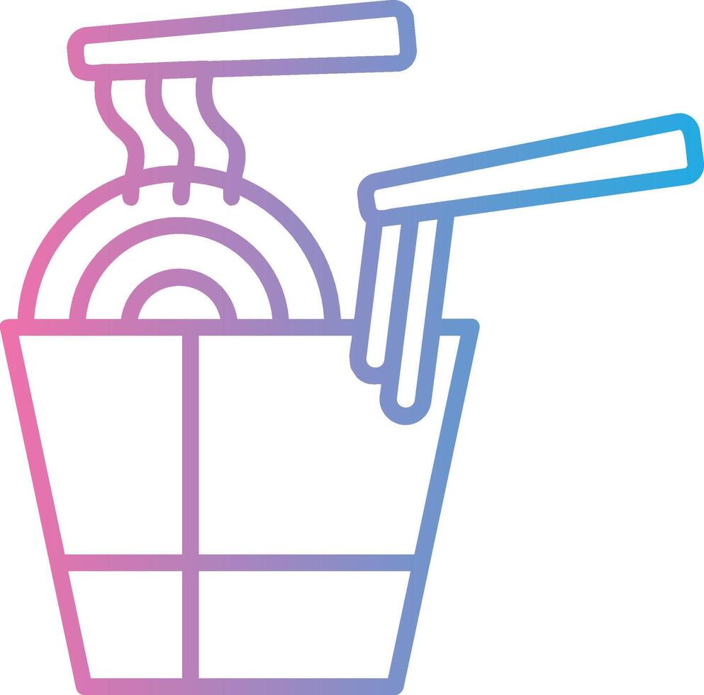 Noodles Stylish UX Piece vector