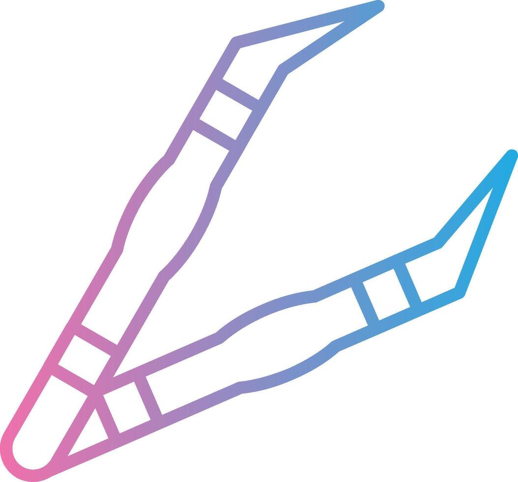 Tweezer Subtle UI Graphic vector