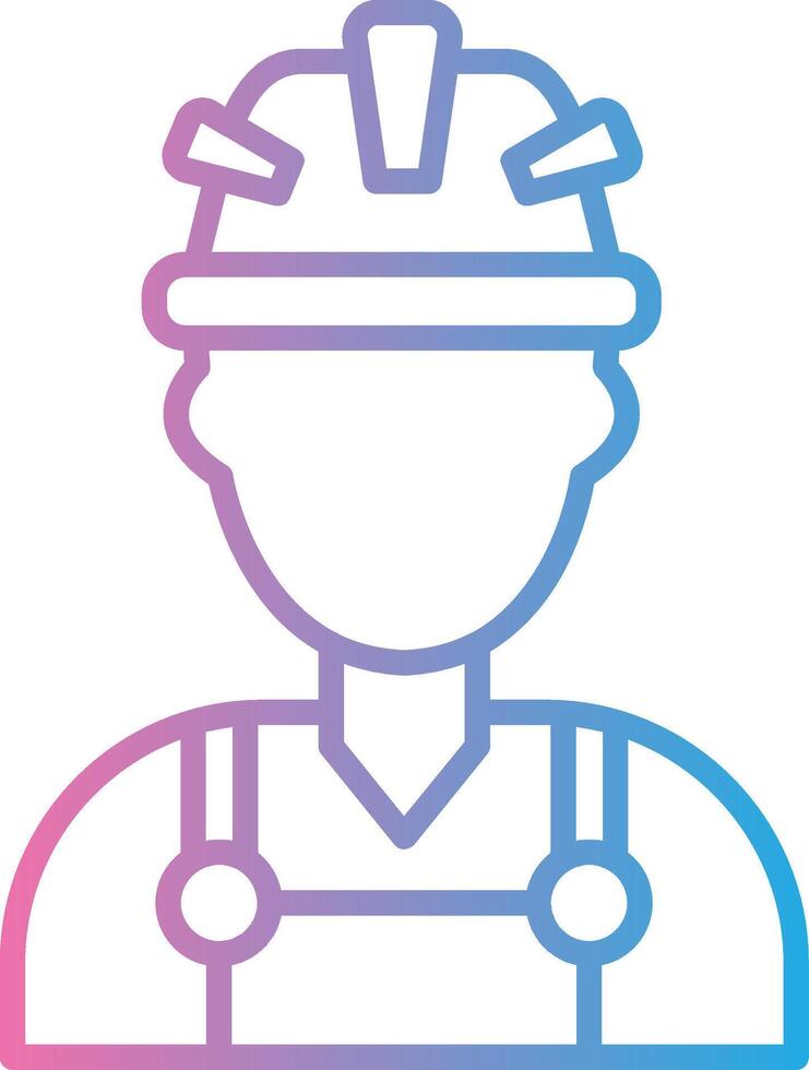 Worker Mobile App Illustration vector