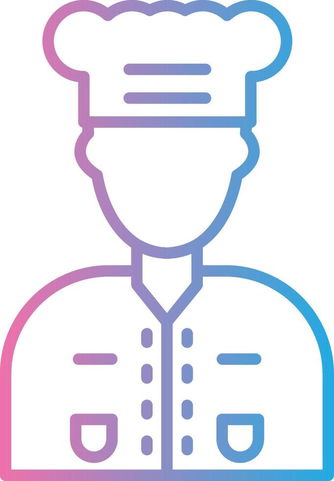 Chef Clean Sketch Form vector
