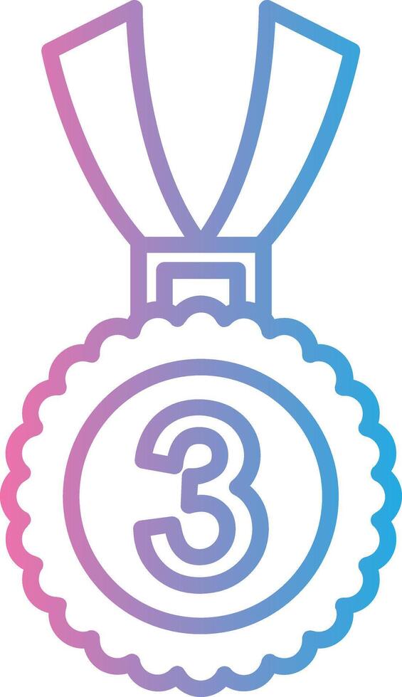 3rd Prize 3D Interface Shape vector