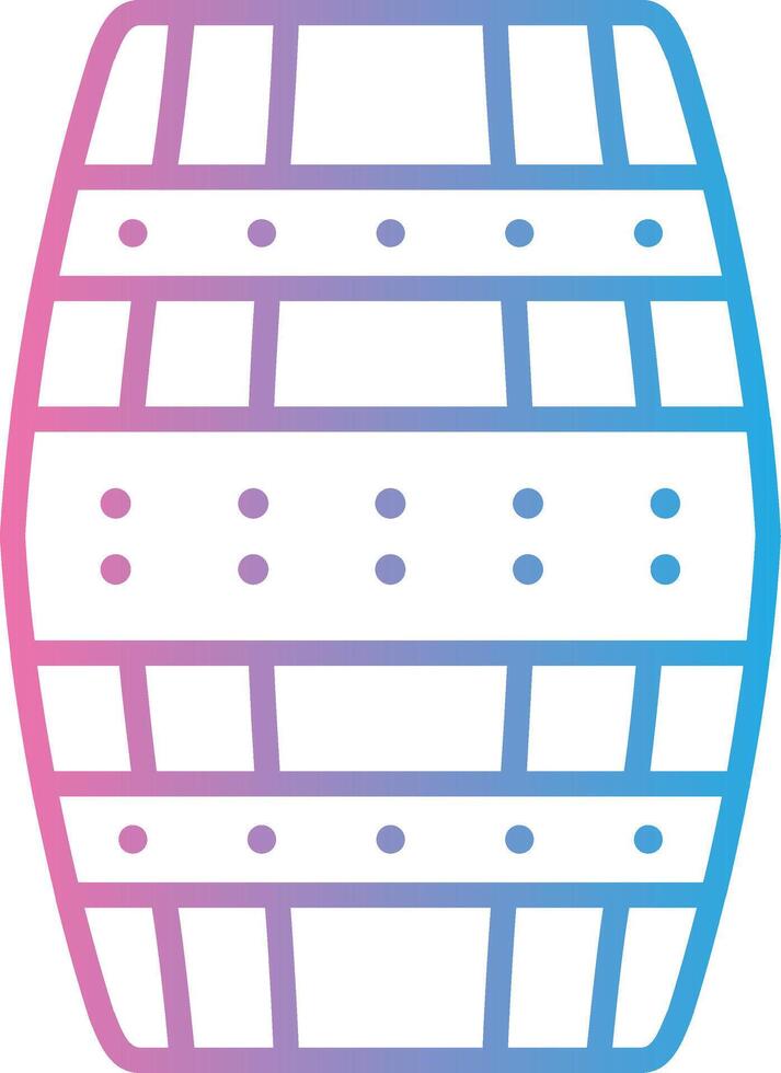 Barrel Sleek Visual Mark vector