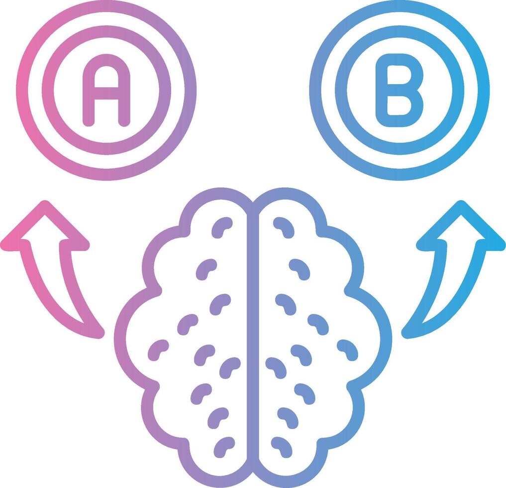 Decision Making Vibrant Visual Object vector