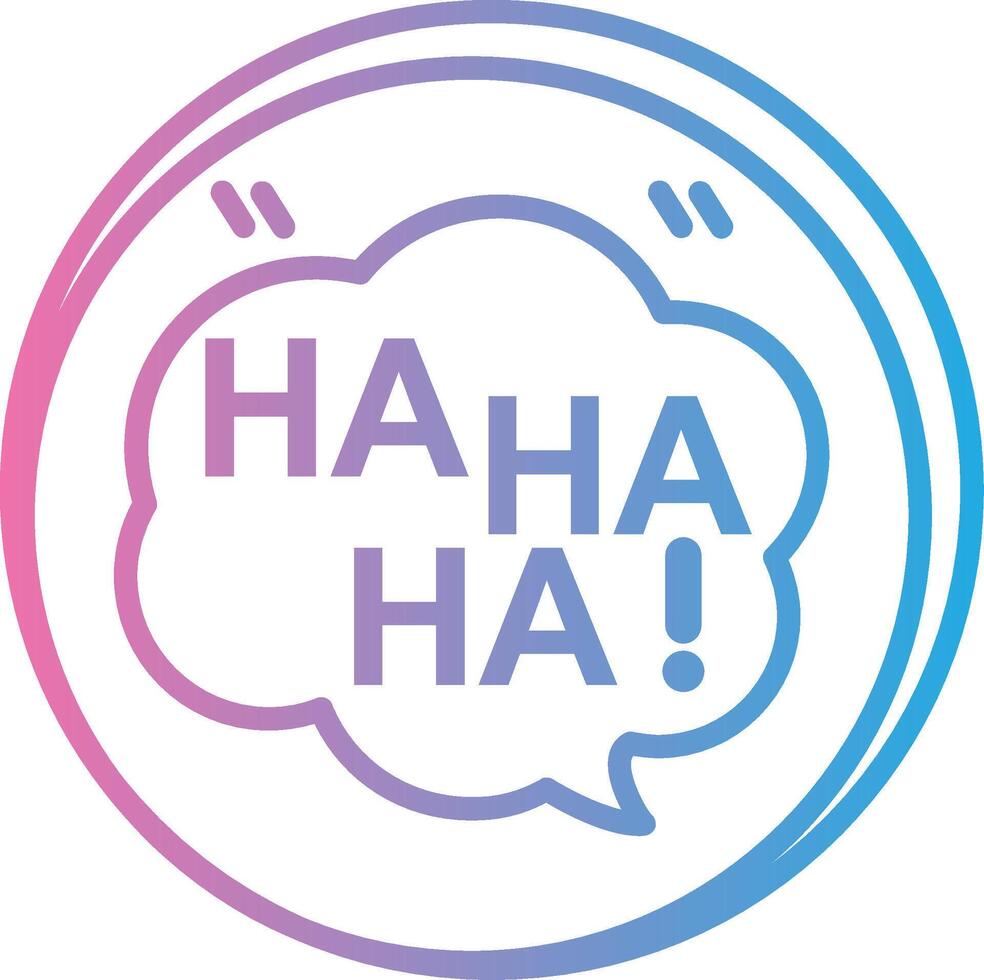 Haha Cool Tone Form vector