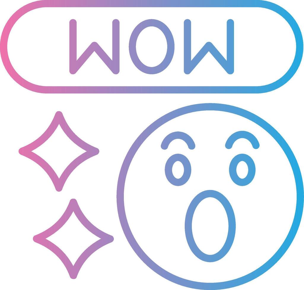 Wow Hand Drawn Sketch Symbol vector