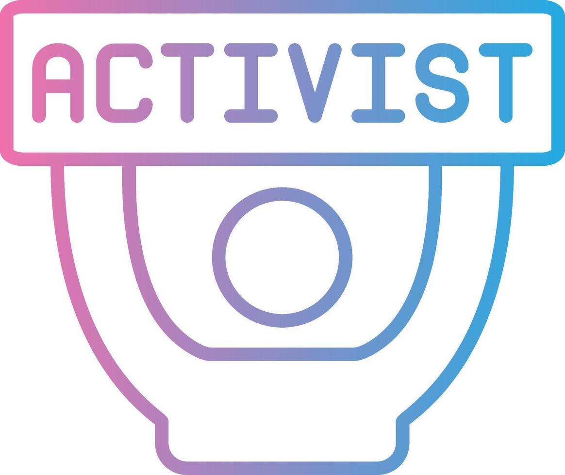 Activist Stylish UX Piece vector