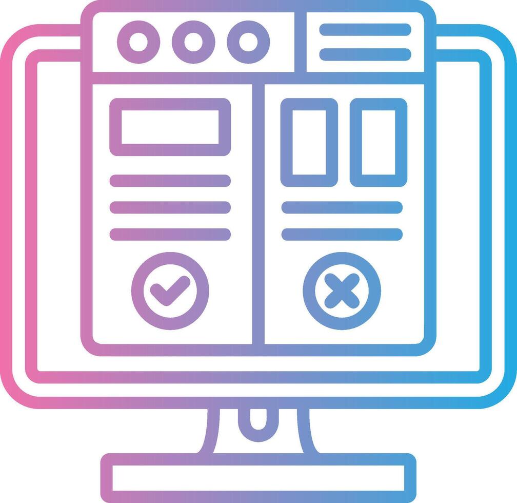 Interface Elegant Shape Symbol vector