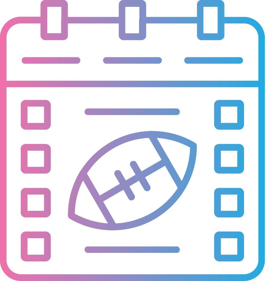 American Football Minimal Design Badge vector