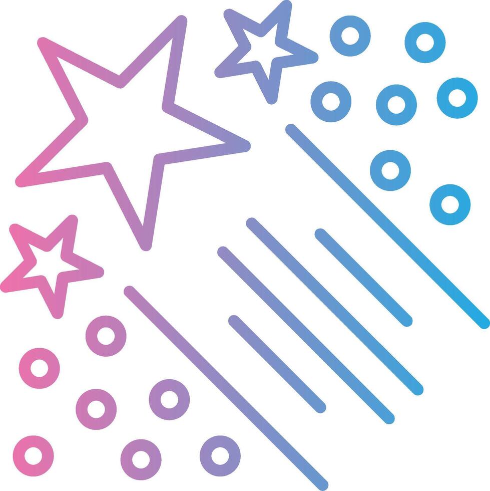 Galaxy Stylized Flat Drawing vector