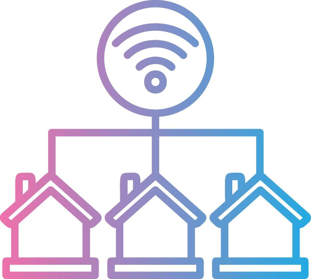 Home Control Sharp Edge Visual vector