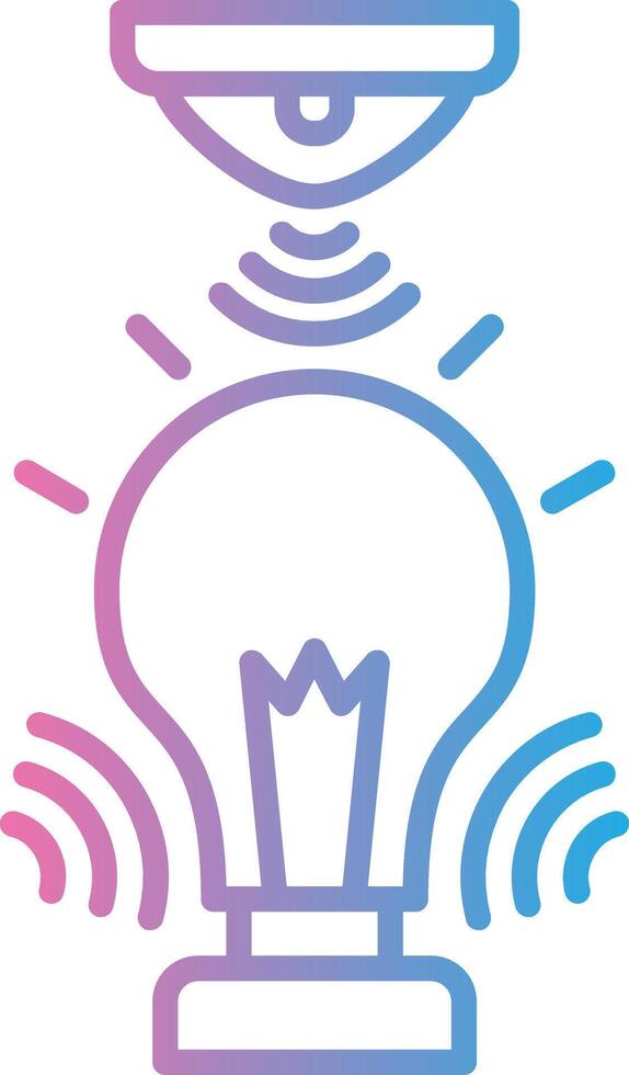 Light Sensor Dark Mode Symbol vector