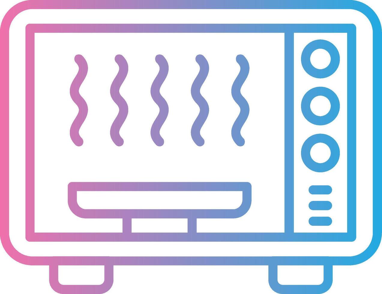Oven Safe Web Style Graphic vector