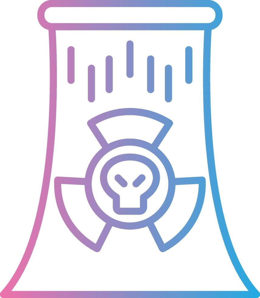Nuclear Digital App Concept vector