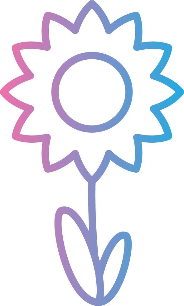 Peony Creative Grid Symbol vector