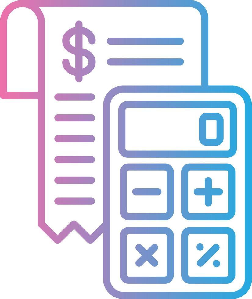 Accountant Detailed UI Piece vector