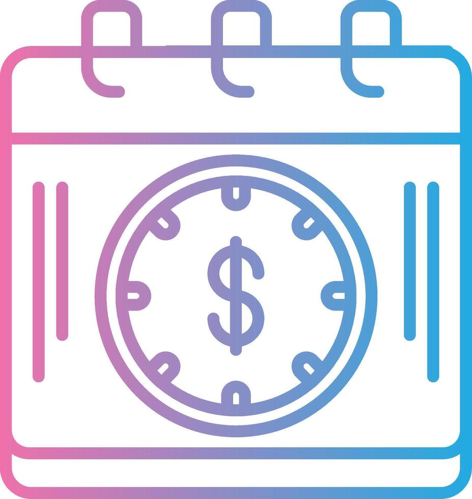 Deadline Flat Design Piece vector