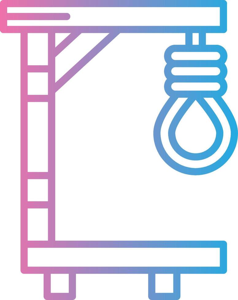 Gallows Minimal UI Element vector