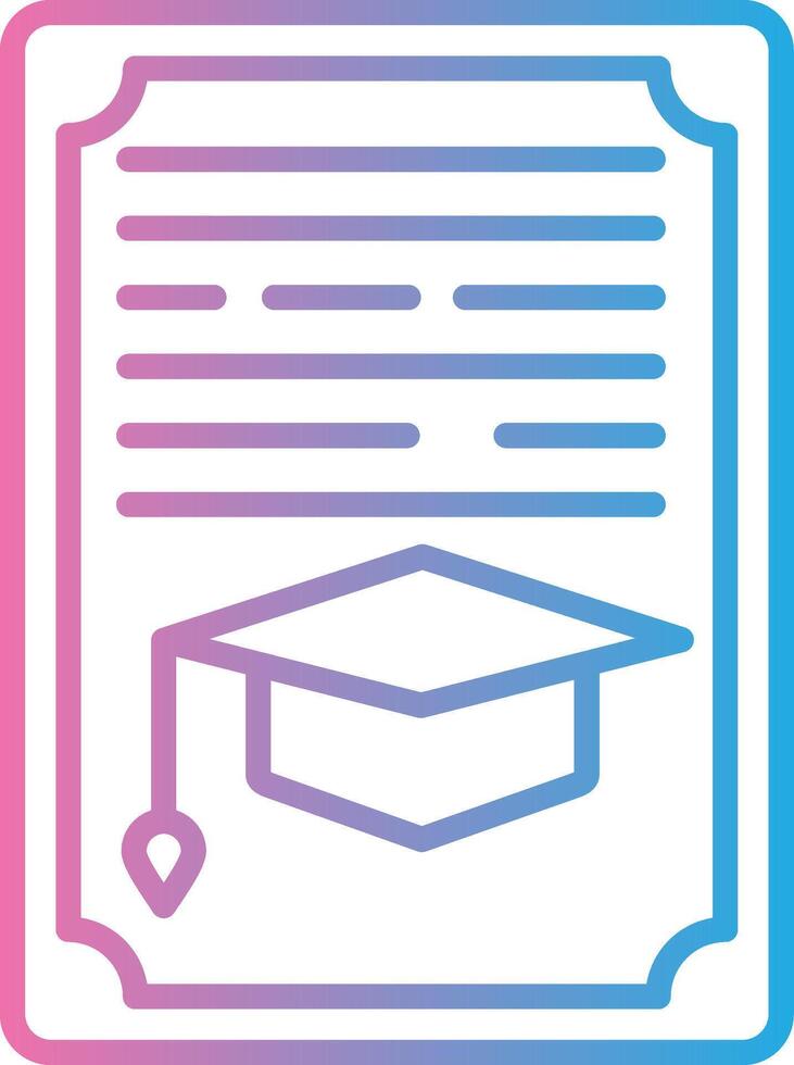 Education Clean Frame Object vector