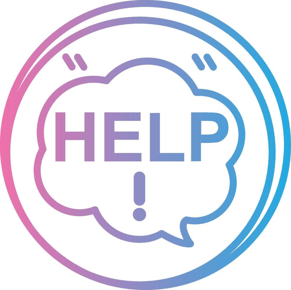 Help Outlined Frame Object vector