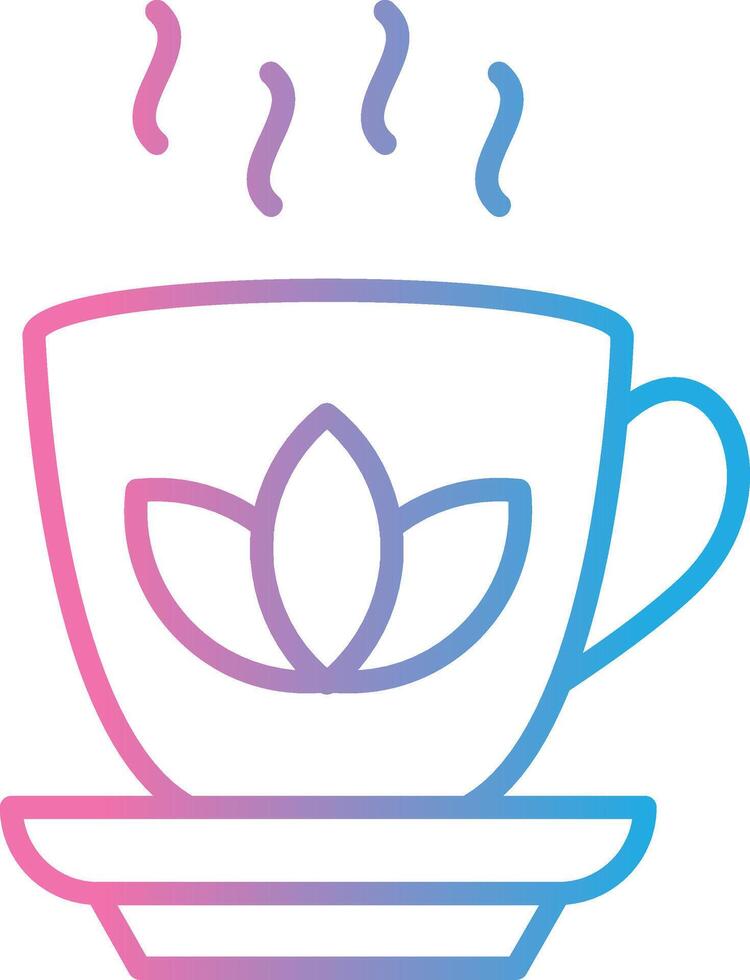 Herbal Tea 3D Rendered Symbol vector