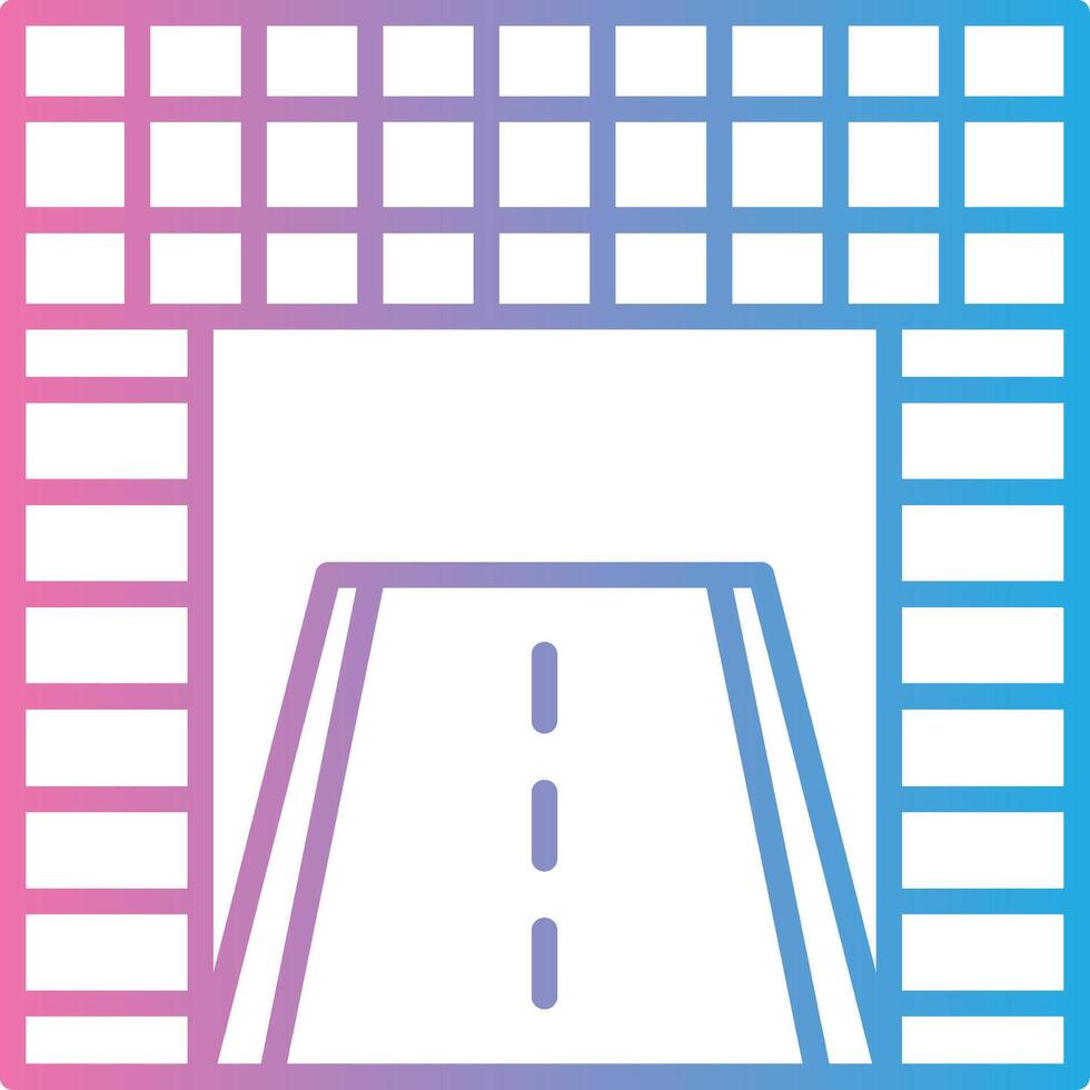 Racetrack Compact Web Symbol vector