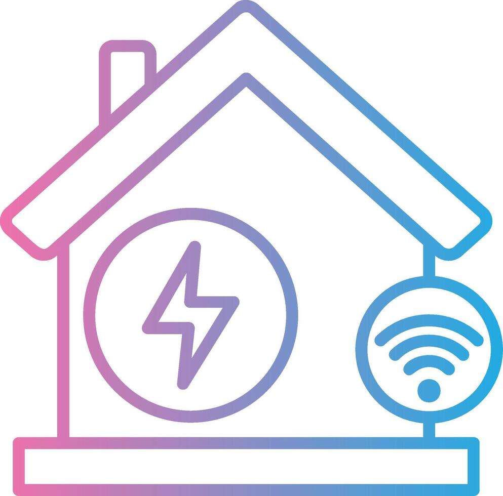 Smart Energy Crisp Outline Artwork vector