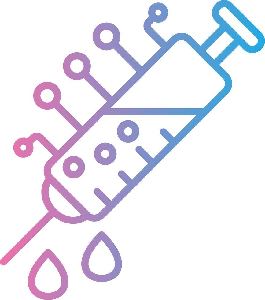 Medicine Futuristic UI Mark vector