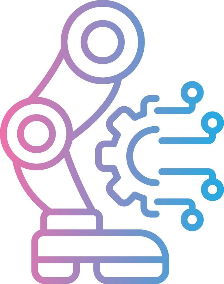 Robotic Legs Digital Tech Element vector