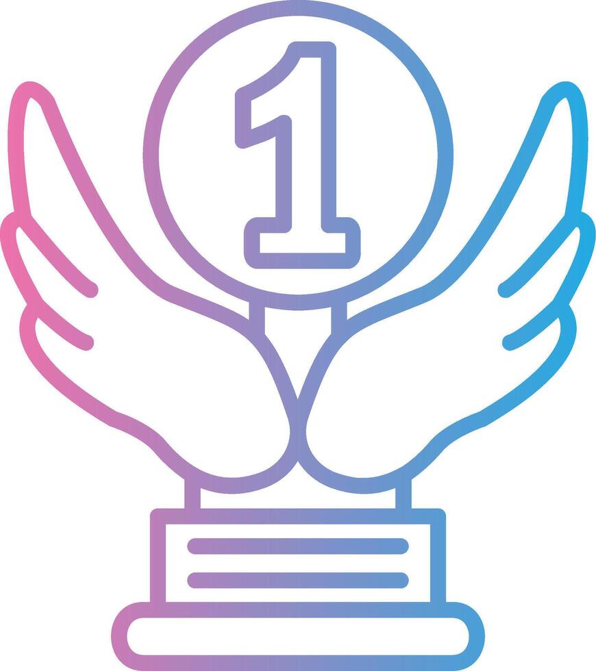 1st Prize Minimal Art Object vector