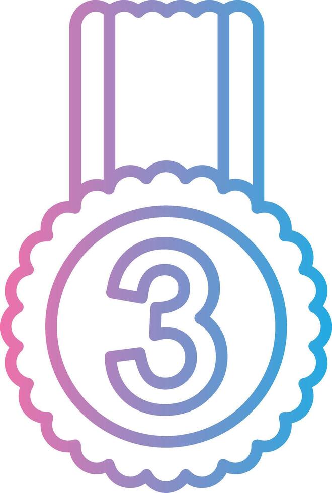 3rd Prize Mobile App Illustration vector