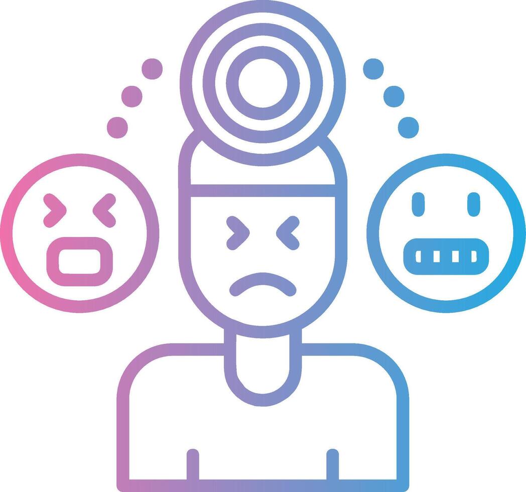 Adhd Abstract UI Visual vector
