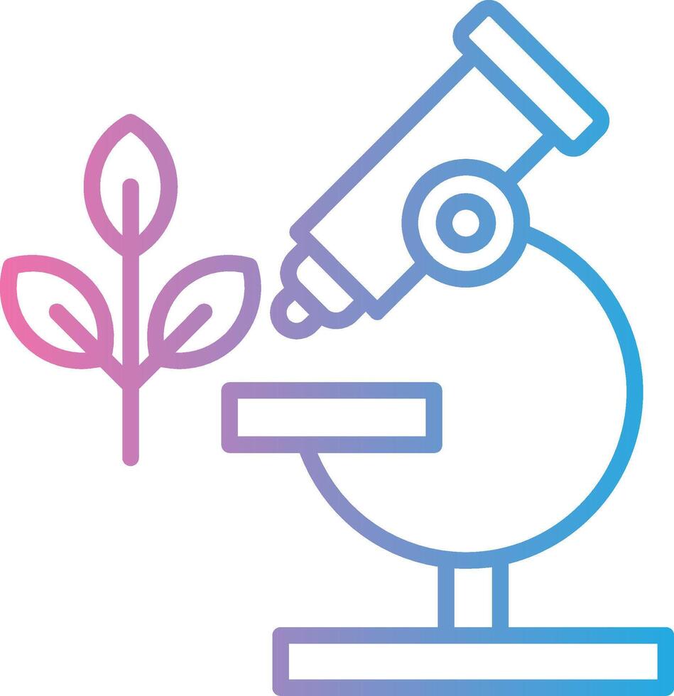 Microscope UX Focused Shape vector