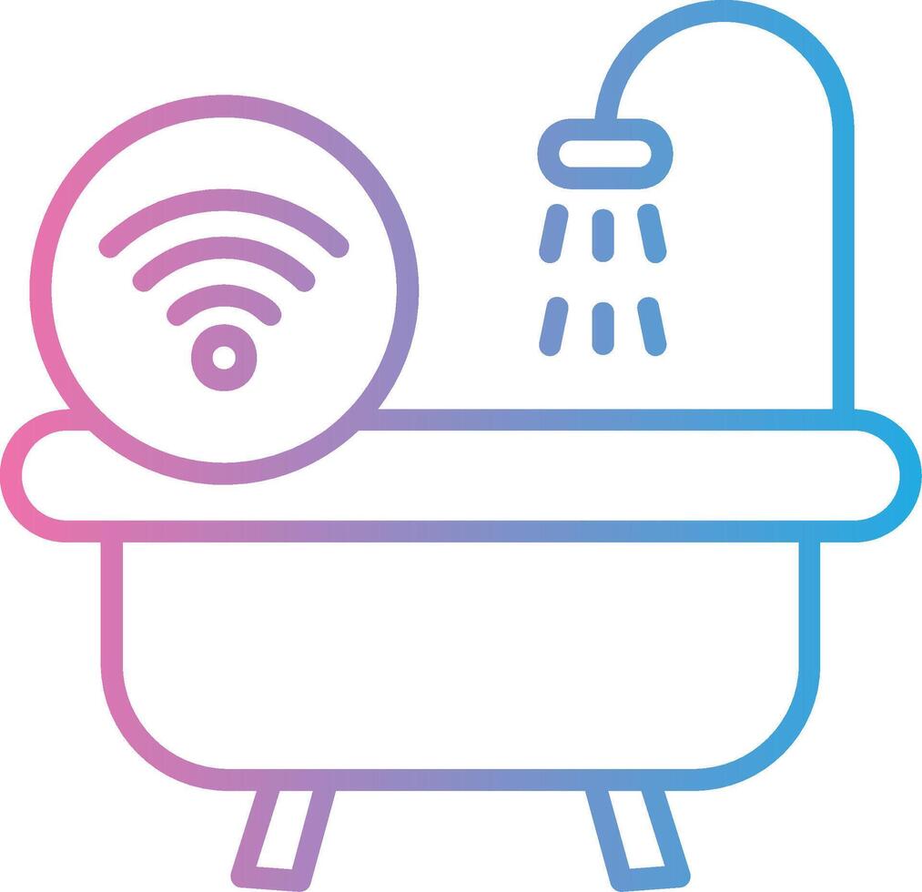 Bathtub User Interface Mark vector
