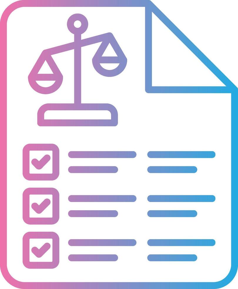 Balance Sheet High Contrast Badge vector