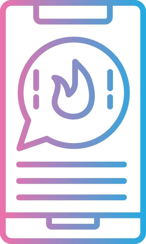 Call Cool Tone Form vector