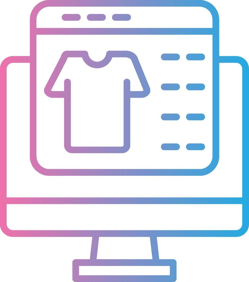 Ecommerce Coded UI Symbol vector