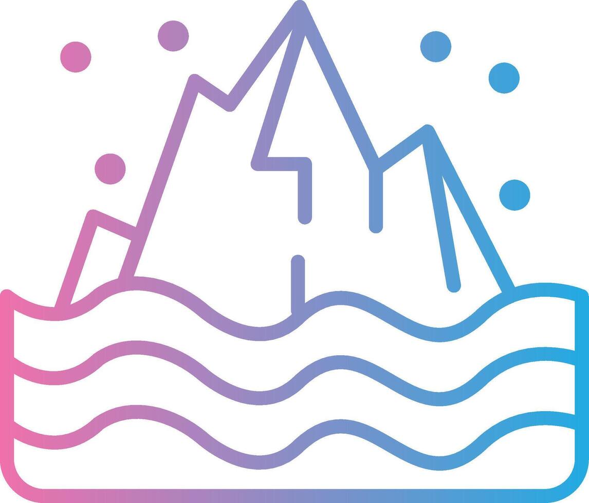 Iceberg User Interface Mark vector