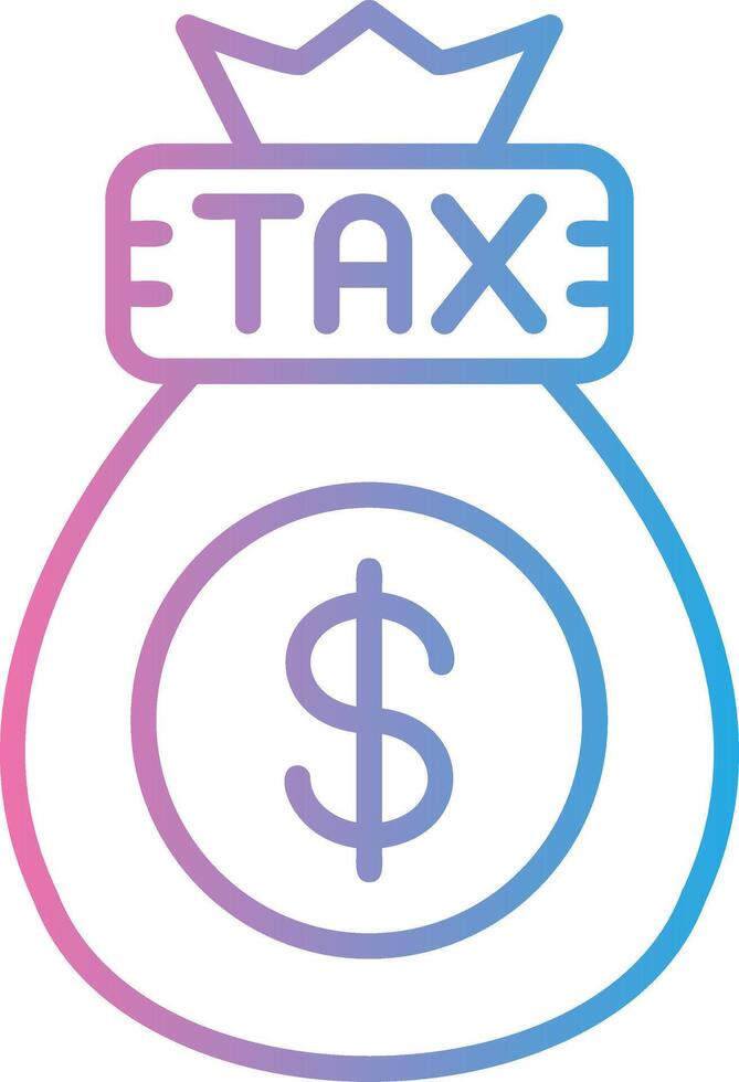 Tax Pastel Tone Form vector