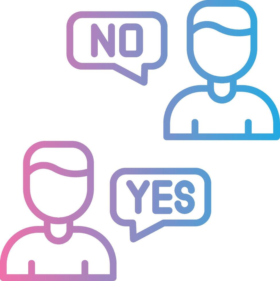 Yes Web Based Design Element vector