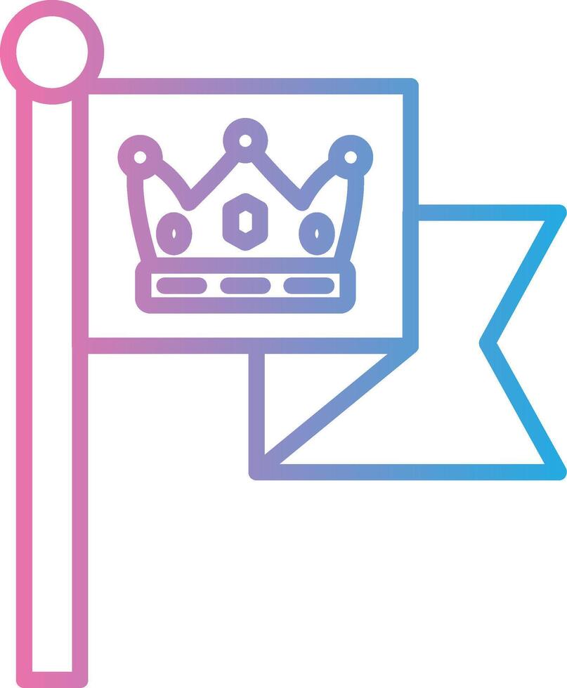 Flag Digital App Concept vector